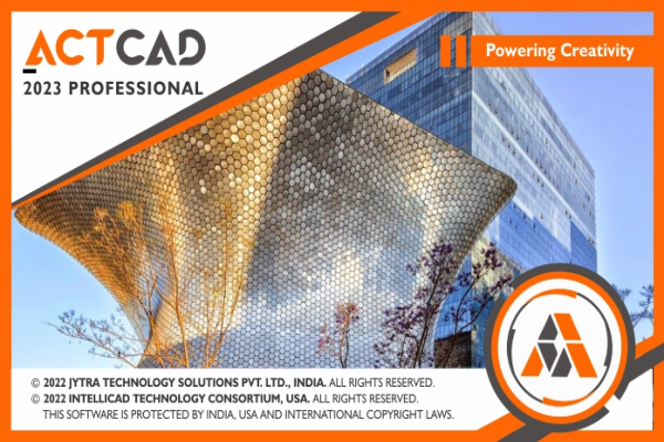 ActCAD Latest 2023 Released with IntelliCAD 11.0 Engine